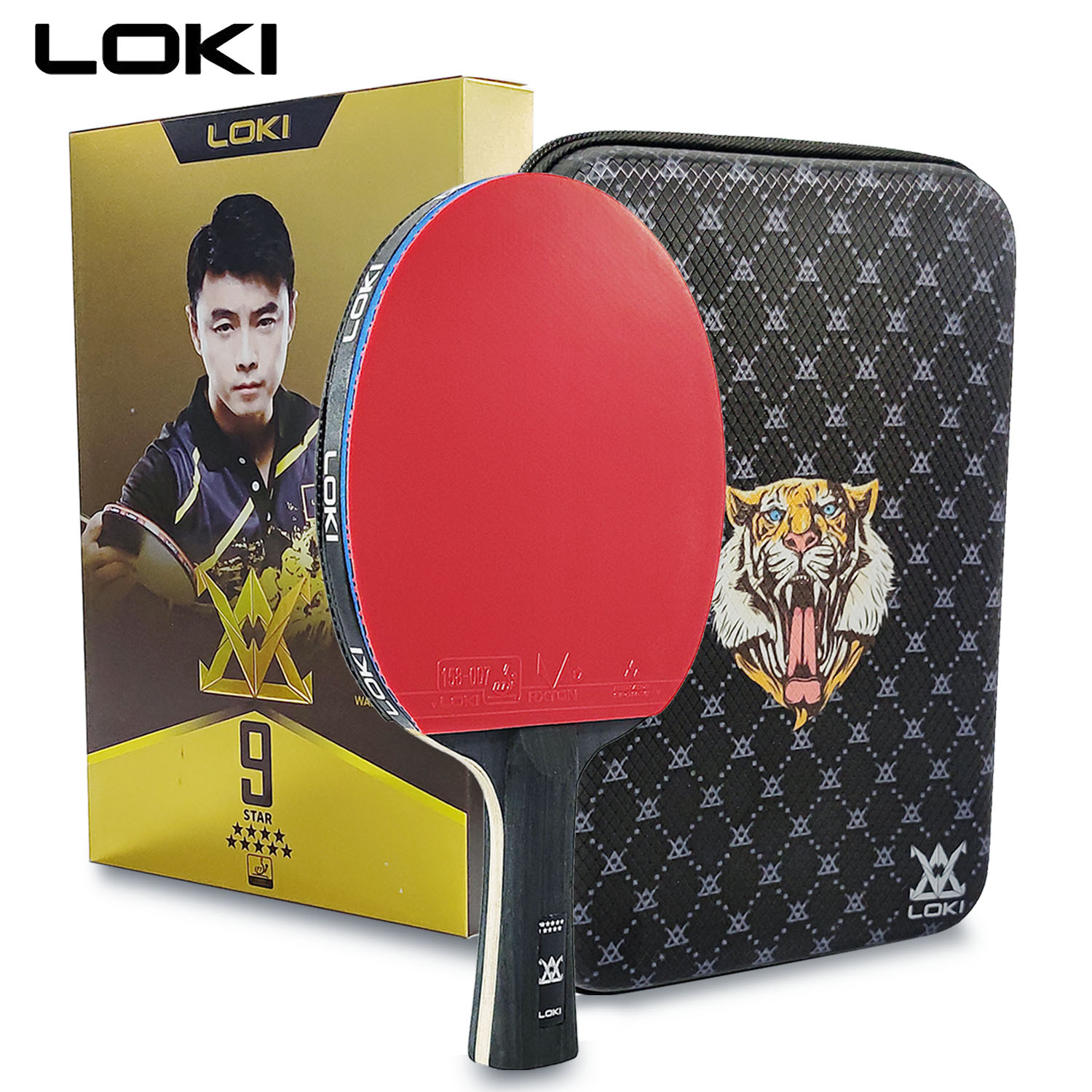 Table Tennis Movie - Rakieta do tenisa stołowego LOKI 9