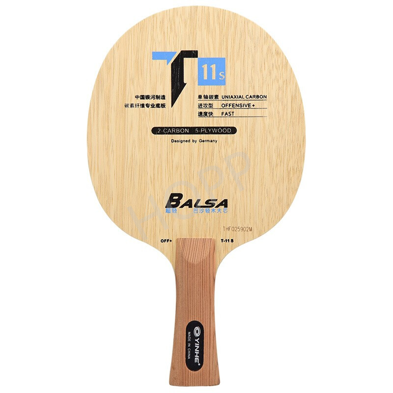 Table Tennis Forehand - YINHE T-11 T11S (Balsa Light Weight