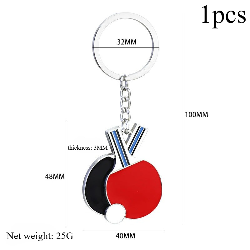 Table Tennis Keychain - Breloczek i zawieszka na bransoletkę z