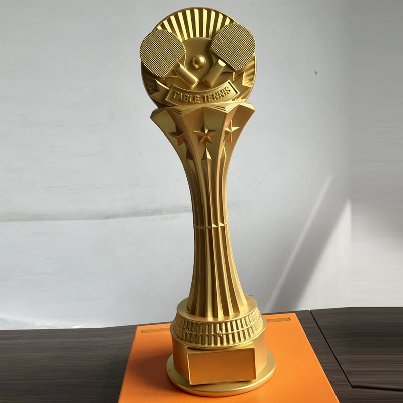 Table Tennis Usa Team - Spersonalizowany trofeum z żywicy do tenisa