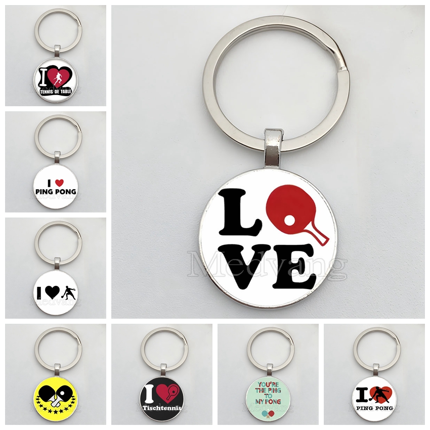 Table Tennis Keychain - Brelok do kluczy do ping-ponga tenis