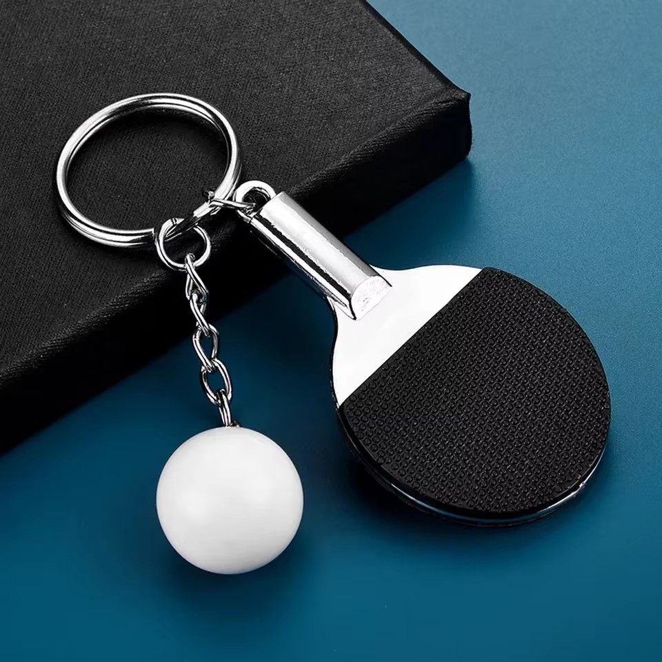 Kreatywny, uroczy mini brelok  – Table Tennis Keychain recenzja i cena