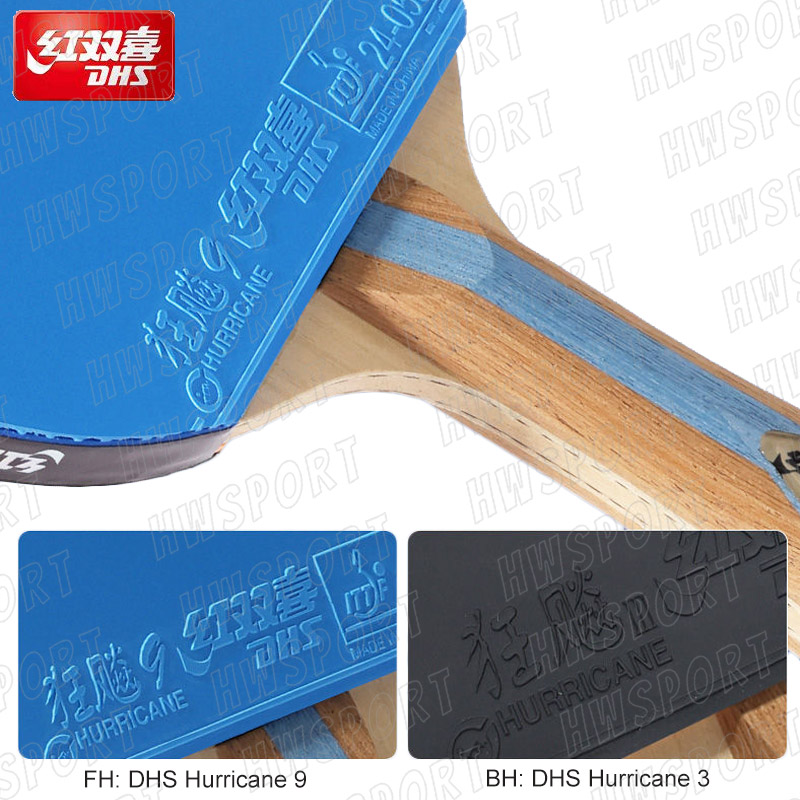 DHS 6 gwiazdek kolor rakieta d – Table Tennis Forehand recenzja i cena