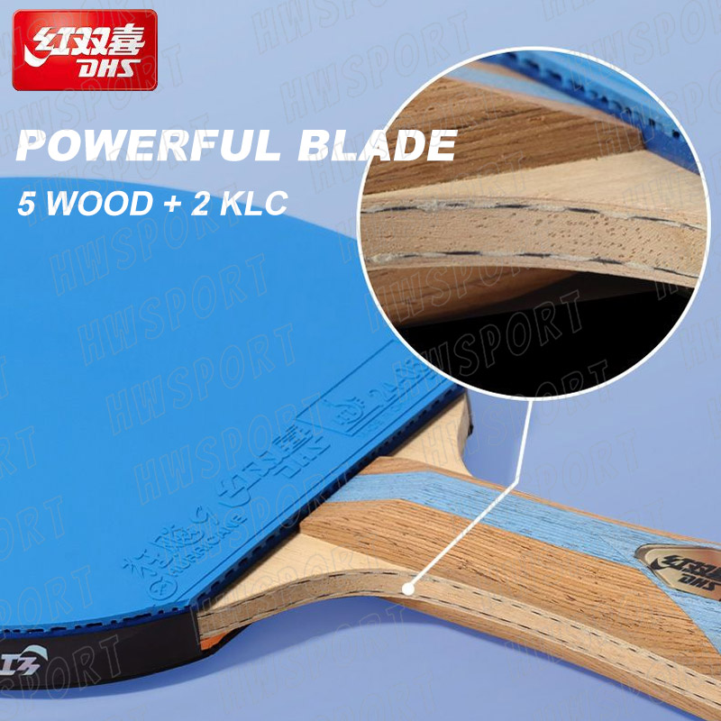 DHS 6 gwiazdek kolor rakieta d – Table Tennis Forehand recenzja i cena