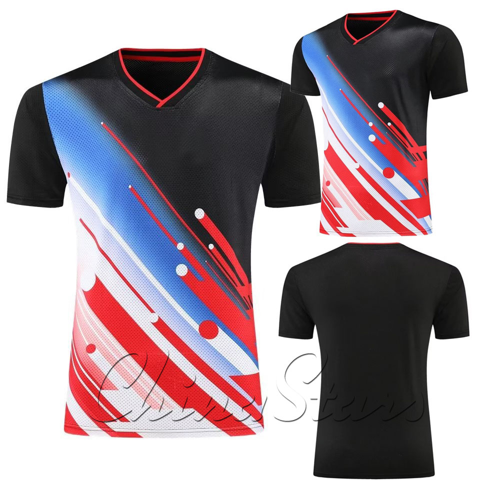 CHINY Męskie damskie koszulki  – Table Tennis Usa Team recenzja i cena