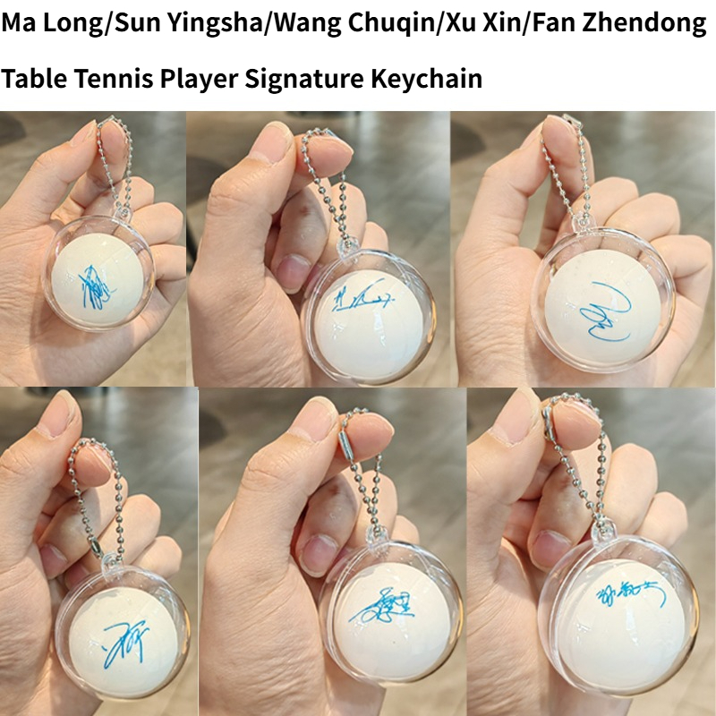 Brelok z autografami dla fanów – Table Tennis Keychain recenzja i cena